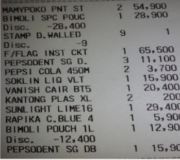 Invalid Struck - Gambar tidak lengkap atau terpotong - Picture 2